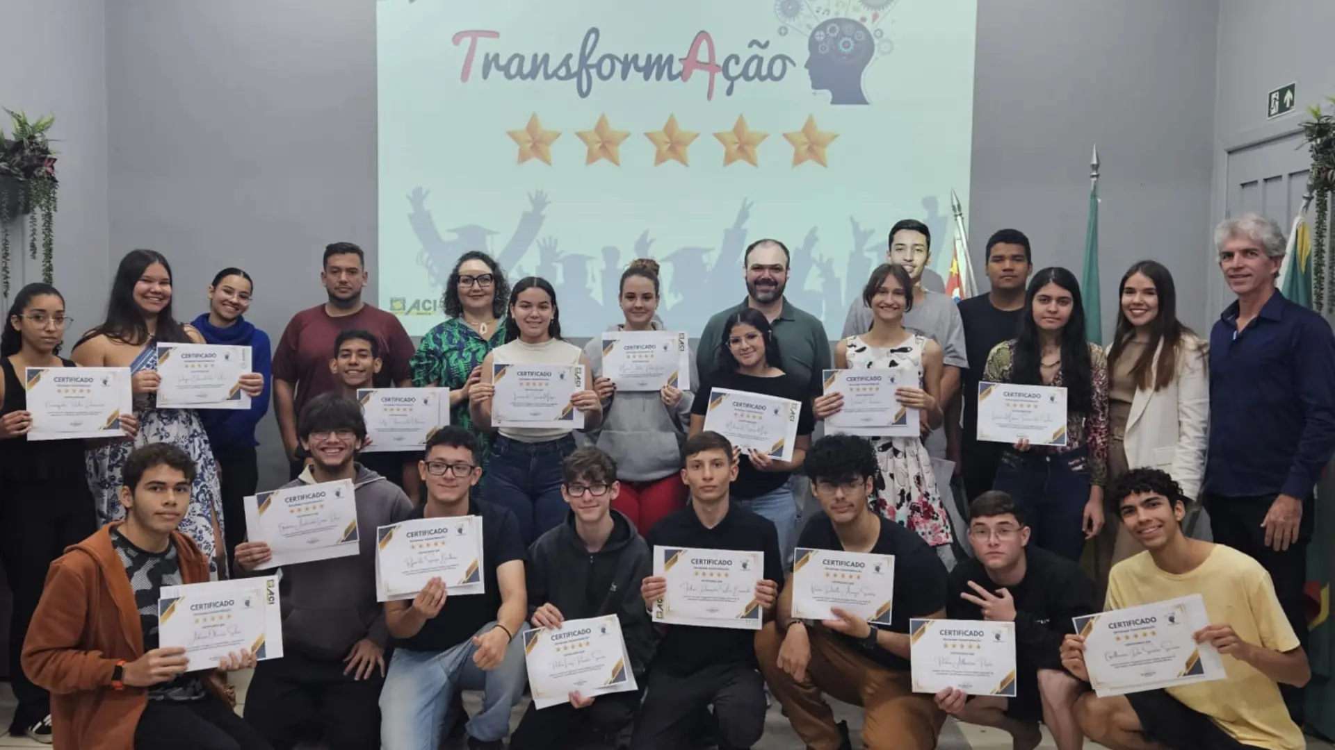 Formatura de capacitação profissional