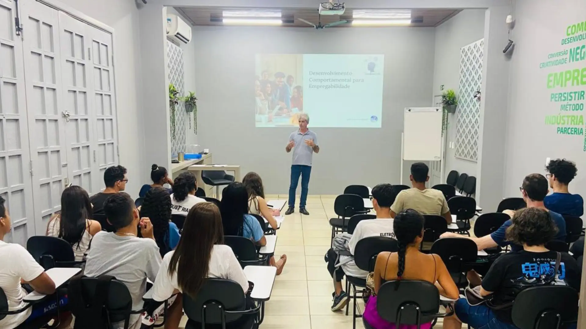 Aulas de formação profissional